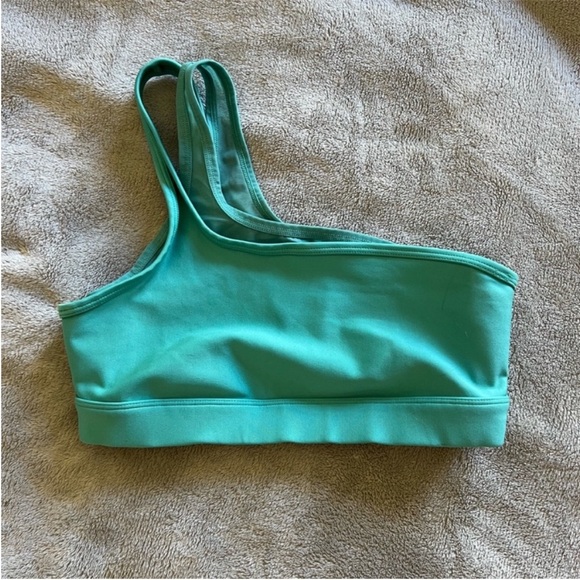 Alo Yoga Airlift Excite Ocean Teal Sports Bra Medium - Picture 3 of 5